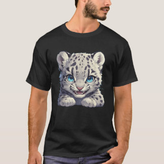 Camiseta Snow Leopards Lovers Snow Leopard 