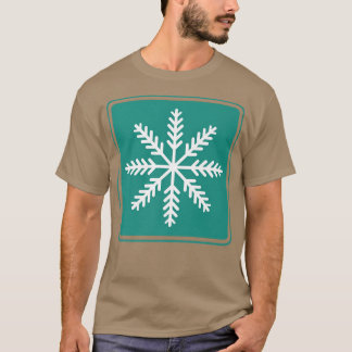 Camiseta Snow Road Warning Sign 