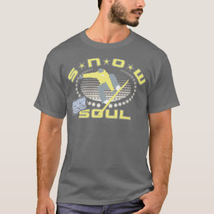 Camiseta Snow Soul Skiing Ski Women Men Gift