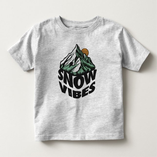 Camiseta Snow Vibes (Anverso)
