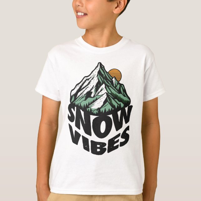 Camiseta Snow Vibes Tee (Anverso)