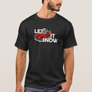 Camiseta Snowan conduciendo un auto deportivo | Que nieve
