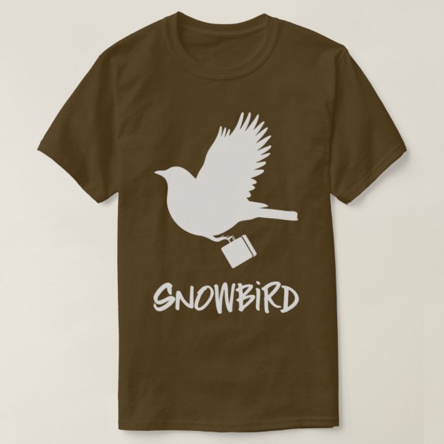 Camiseta Snowbird (Diseño del anverso)