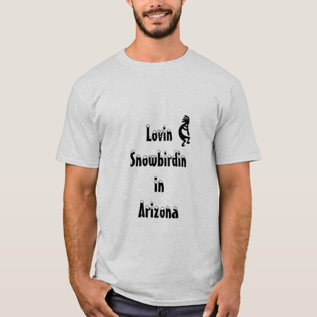 Camiseta Snowbird de Kokopelli Arizona (Anverso)