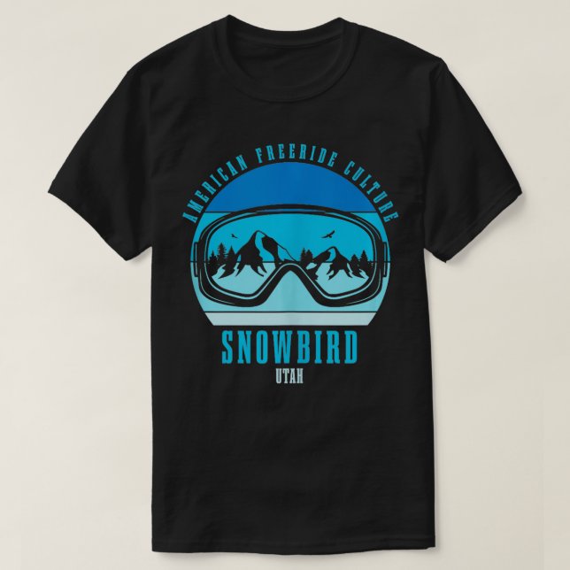 Camiseta Snowbird Utah 1 (Diseño del anverso)