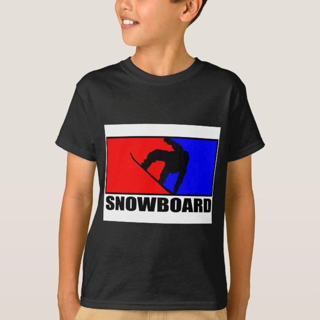 Camiseta snowboard (Anverso)