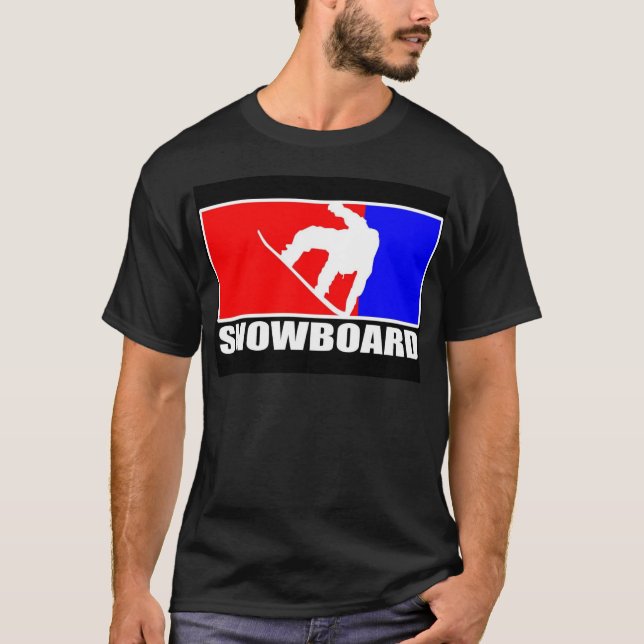Camiseta snowboard (Anverso)