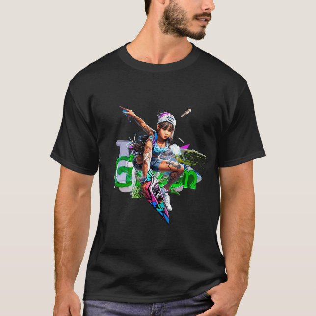 Camiseta Snowboard (Anverso)