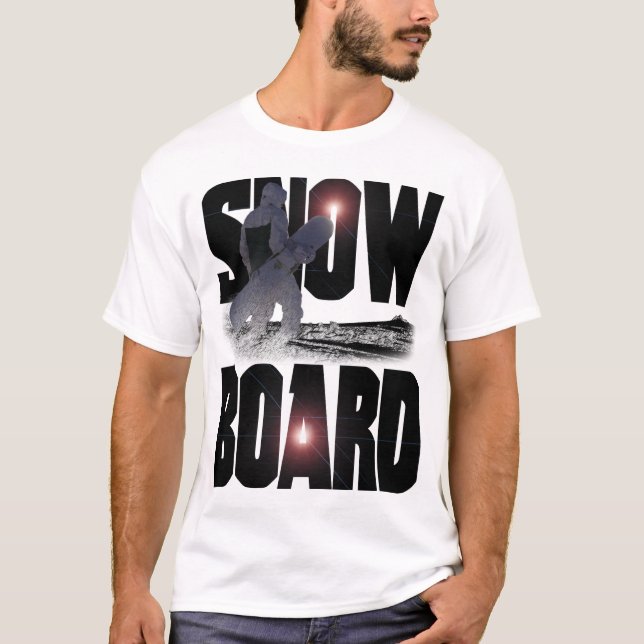 Camiseta Snowboard (Anverso)