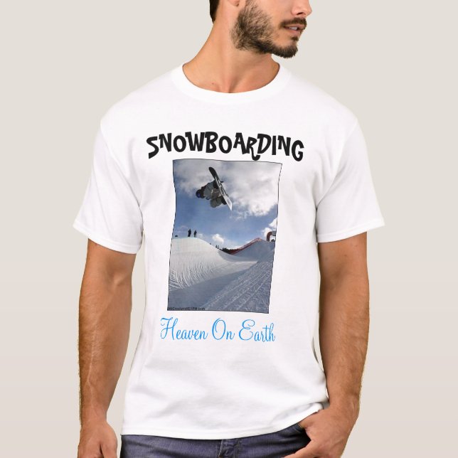Camiseta Snowboard (Anverso)