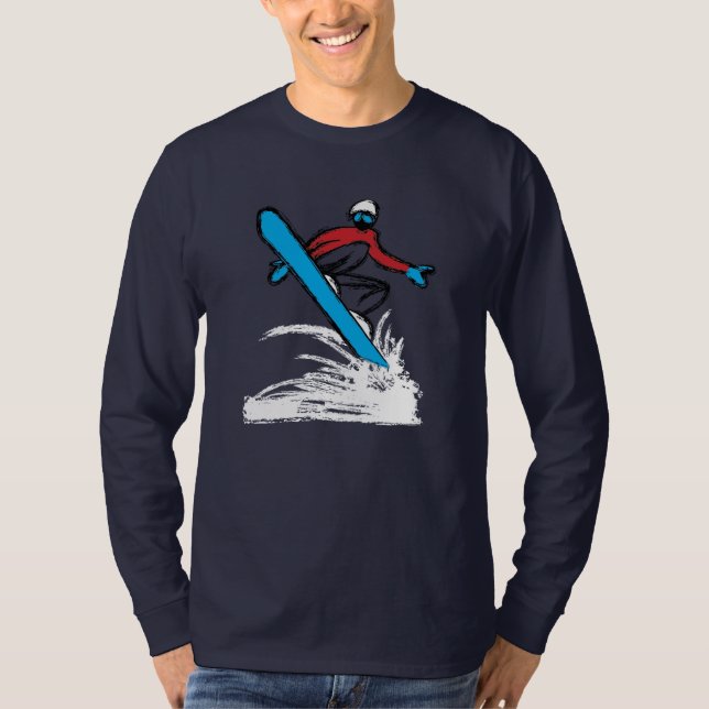 Camiseta Snowboard (Anverso)