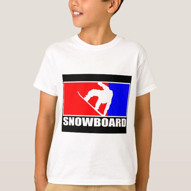 Camiseta snowboard (Anverso)