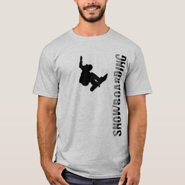 Camiseta Snowboard (Anverso)