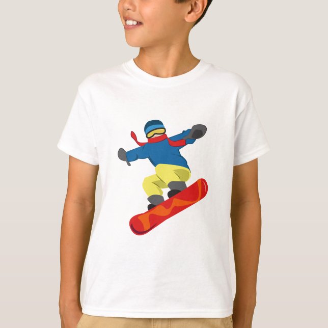 Camiseta Snowboard (Anverso)