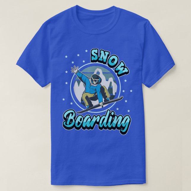 Camiseta Snowboard (Diseño del anverso)