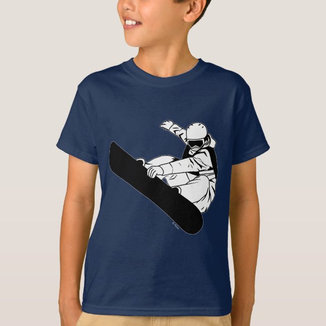 Camiseta Snowboard 3 (Anverso)