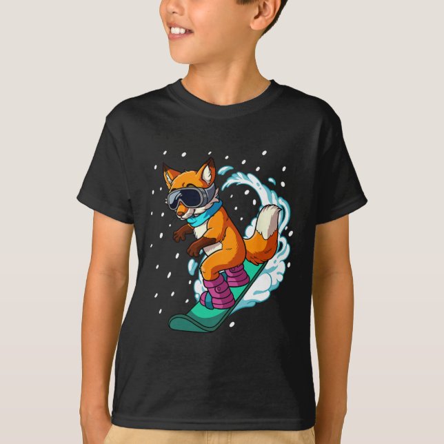 Camiseta Snowboard 4 (Anverso)