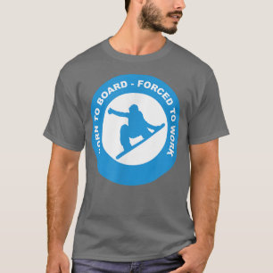 Camiseta Snowboard a bordo