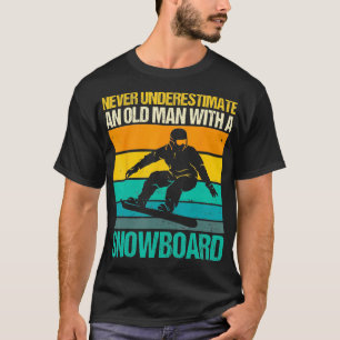 Camiseta Snowboard Abuelo Snowboard Snowboard Winter Sport