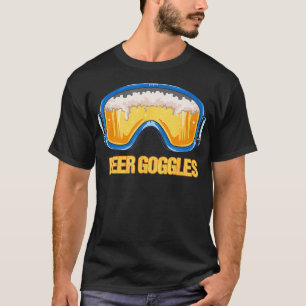 Camiseta Snowboard Beer Goggles Ski Mountain