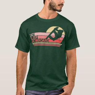 Camiseta Snowboard Chica de snowboard Snowboard Snowboarder