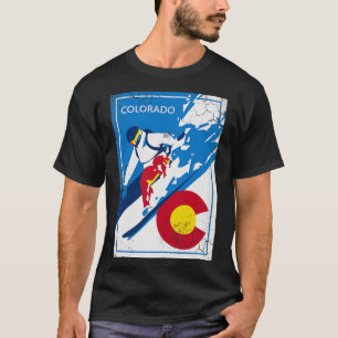 Camiseta Snowboard Colorado Winter Sports