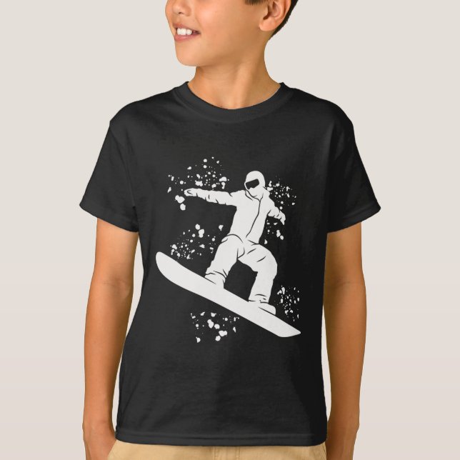 Camiseta Snowboard Colorful Snowboard 2 (Anverso)