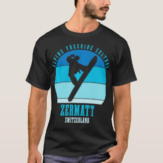 Camiseta Snowboard Culture Zermatt Suiza 1