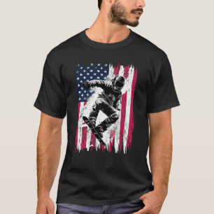 Camiseta Snowboard De Esquiador De Montaña Guay Para Hombre