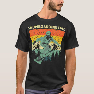 Camiseta Snowboard De Guay Para Papá Padre Snowboard Esquí