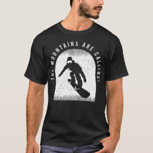 Camiseta Snowboard Diciendo Por Un Amante Del Snowboard (9)