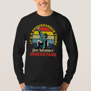 Camiseta Snowboard es algo que no se puede hacer con Snowbo