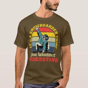 Camiseta Snowboard es algo que no se puede hacer con Snowbo