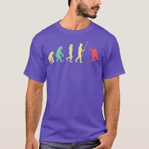 Camiseta Snowboard Evolution Snowboarder Winter Snowboardin