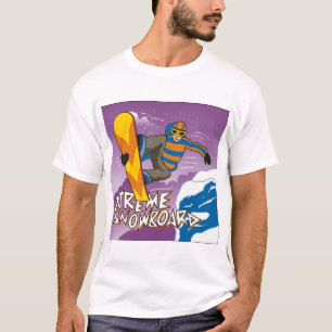 Camiseta Snowboard extrema