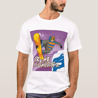 Camiseta Snowboard extrema