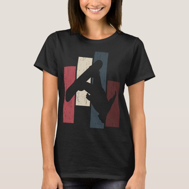 Camiseta Snowboard Freestyle Deportes Invierno Snowboard (Anverso)