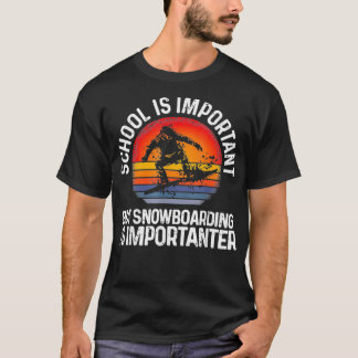Camiseta Snowboard Goggles Snowboarder Freestyle Downhil