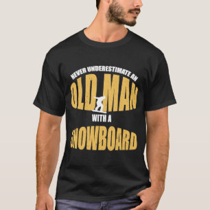 Camiseta Snowboard Hombres Snowboard Snowboa deportes de in