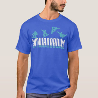 Camiseta Snowboard Hombres Snowboard Snowboard Snowboard Sn