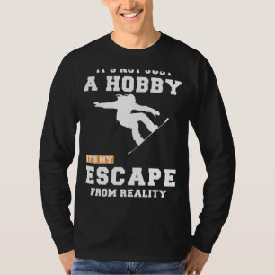Camiseta Snowboard: Más allá de un hobby, es mi verdadero e