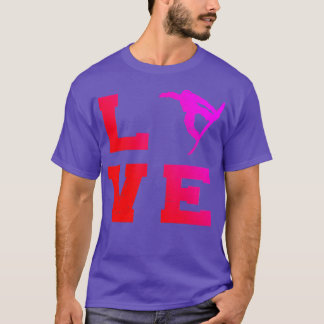 Camiseta Snowboard masculino de snowboard femenino