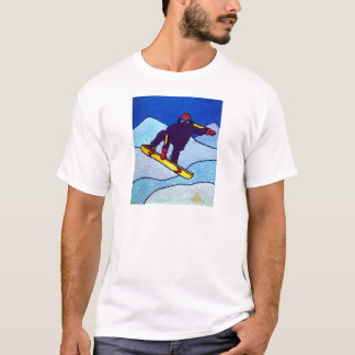 Camiseta Snowboard por Piliero