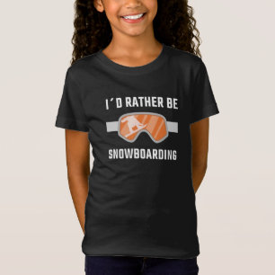 Camiseta Snowboard - Prefiero estar Snowboard