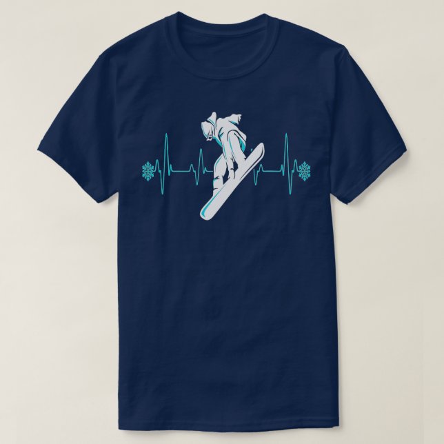 Camiseta Snowboard - Regalo de Snowboard - Snowboard (Diseño del anverso)