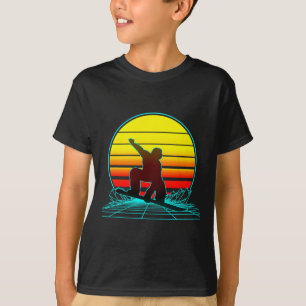 Camiseta Snowboard retro vintage
