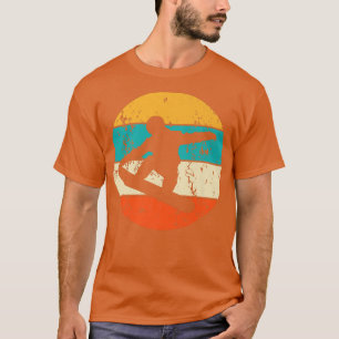Camiseta Snowboard retro vintage