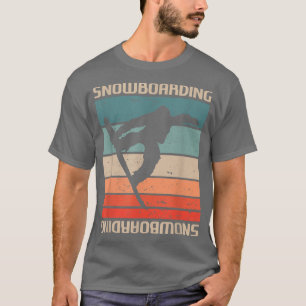 Camiseta Snowboard Retro Vintage Classic Snowboard