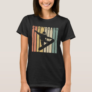 Camiseta Snowboard Retro y snowboard vintage