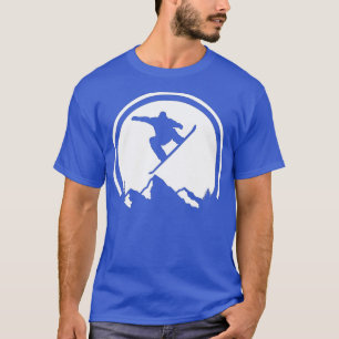 Camiseta Snowboard Silhouette Big Stunt Snowboarder